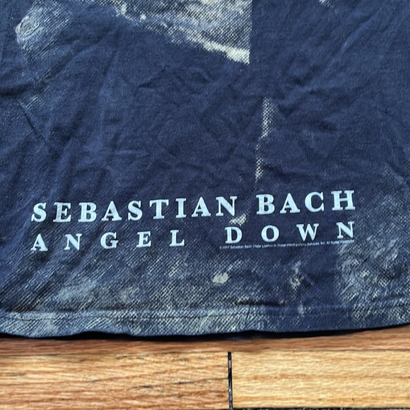 Vintage Y2K Sebastian Bach Angel Down Tour / 2009-2010 / AOP / Medium - Picture 5 of 10